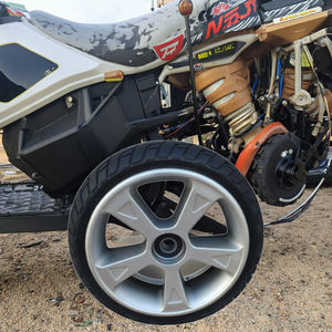 Vollgummireifen 8-Zoll Lenkrollen für Senioren-Elektromobil mit 200/57 Schubkarren-Gummirädern Elektrisches Vierradfahrzeug - Product Image 2