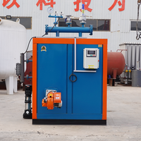 Machine de générateur de vapeur automatique 500 kg/h 1000 kg/h verticale pour usage industriel-pour blanchisserie hôtels carburant GPL gaz naturel