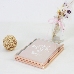 Conçu en métal cadre de bureau mode Offre Spéciale décoration or/argent/or rose cadre <span class=keywords><strong>photo</strong></span> - Product Image 5