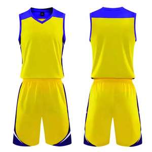 Uniforme de Baloncesto Personalizable de Tela de Malla Ligera y Transpirable con Correa Ajustable en la Cintura - Product Image 2