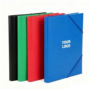 Office Supplies Waterproof Portable Filing Products Custom Clear A4 Transparent <b>Plastic</b> Expanding Decorative File <b>Folders</b> - Product Image 1