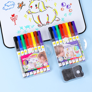 Pointe ronde couleur doux Flexible Skeched Art marqueurs eau couleurs stylo rechargeable vide calligraphie véritable aquarelle pinceau stylo ensemble - Product Image 1
