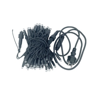 10M/20m/30m Cable de goma conectable Navidad Led cadena luz al aire libre impermeable IP65 para fiesta decoración de vacaciones - Product Image 1