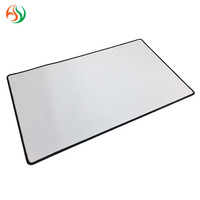 Tapis de souris imperméable AY 90x45 Blanc uni en tissu Sublimation Grand tapis de souris Luxe Tapis de souris uni