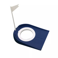 Kit de putting de golf en plastique avec drapeau – Aide à l'entraînement en gros pour la pratique intérieure, extérieure et en cour, toutes directions