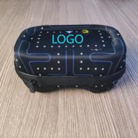 Étui de rangement en EVA avec fermeture éclair pour accessoires de lunettes VR 3D personnalisées, sac de transport pour accessoires