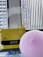 Elevenvending verkoopt de nieuwste automatische suikerspinkautomaat van de fabriek, geschikt voor kleine bedrijven.