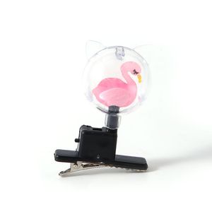 <b>LED</b> Flashing Bubble <b>Ball</b> Hair Clip Cartoon Light-Up Toy Plastic For Children 5 To 7 Years Unisex - Product Image 4