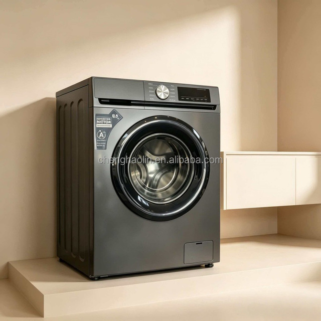 Automatic Front Load Washing Machine With Large Capacity and High Efficiency Energy Saving Performance Washing Machine