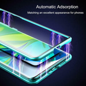 360 copertura magnetica della cassa di vetro temperato anteriore & posteriore per Xiaomi <span class=keywords><strong>Redmi</strong></span> <span class=keywords><strong>Note</strong></span> 8T Pro Mi 10 <span class=keywords><strong>Note</strong></span> 10 - Product Image 5
