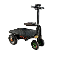 Chariot à plateau plat électrique 48V de 1000 kg pour la logistique industrielle extérieure - Prix de gros