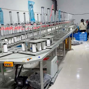 自動車PUヘビーデューティエアフィルターPU加熱接着剤フルオート60ステーション<span class=keywords><strong>U</strong></span>型硬化オーブンマシン - Product Image 3