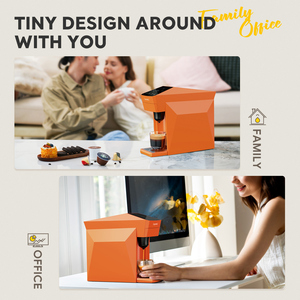 Machine à café expresso automatique 19 bars, chauffage rapide NTC, support de capsules 4 en 1, compatible avec la machine à café <span class=keywords><strong>Nespresso</strong></span> Dolce K Cup - Product Image 6