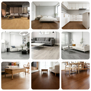 Plancher en vinyle stratifié, grain de bois réaliste, 6 mm, imperméable, SPC, système de clic, <span class=keywords><strong>prix</strong></span> <span class=keywords><strong>au</strong></span> <span class=keywords><strong>kg</strong></span>, 06 Noyer rustique - Product Image 5