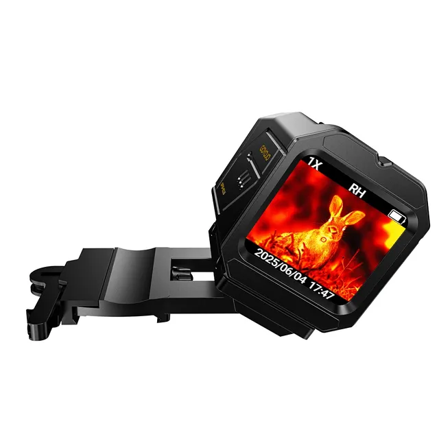 GOYOJO Mini Touch Thermal Imager 256*192 IR Resolution 50Hz Handheld Thermal Telescope for Outdoor Patrol Photo & Video Capture