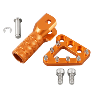 NICECNC Pedale Freno con Piastra di Appoggio e Leva del Cambio per <span class=keywords><strong>KTM</strong></span> <span class=keywords><strong>690</strong></span> SMC <span class=keywords><strong>ENDURO</strong></span> DUKE <span class=keywords><strong>2008</strong></span>-2009 <span class=keywords><strong>690</strong></span> SUPERMOTO <span class=keywords><strong>2008</strong></span> - Product Image 6