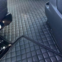Tapis de sol pour camion Western Star 47X/49X, design diamant de luxe, antidérapant, imperméable, durable, facile à nettoyer, pour toutes les saisons
