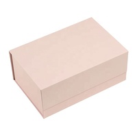 Emballage rigide magnétique avec logo personnalisé prêt à expédier grand ruban de papier noir de luxe personnel avec fermeture magnétique boîte-cadeau