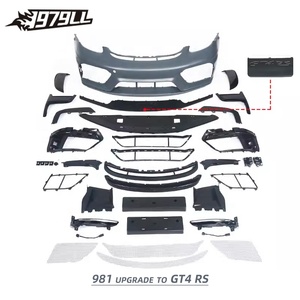 [1979LL] Kit de Carrocería para Porsche Cayman <span class=keywords><strong>Boxster</strong></span> <span class=keywords><strong>981</strong></span> de 2013, 2014 y 2015 con Parachoques Delantero, Actualización a Kits de Carrocería GT4RS Spyder - Product Image 6