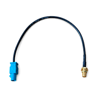 Câble adaptateur d'antenne de véhicule Fakra Z mâle vers SMA femelle 19cm RG174 à faible perte pour voiture GPS 4G LTE OEM ODM Vente en gros RoHS