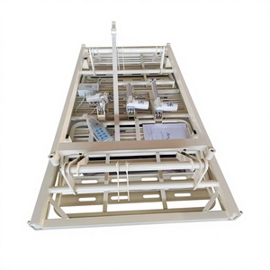 Cama de Hospital Manual Popular de 2 Manivelas en Sudamérica, Cama Médica con Estructura de Acero de Alta Resistencia y Opción de Mesa de Comedor Integrada - Product Image 2