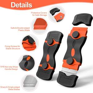 เครื่องมือขูดสีพื้นโลหะอุตสาหกรรมสำหรับงานขายส่ง โรงงาน OEM ผลิตภัณฑ์สำหรับงานหนัก ขจัดสารเคลือบผิว ทำความสะอาดพื้นผิว - Product Image 5