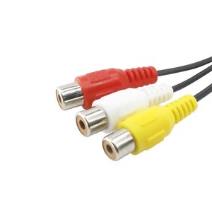 Cavo <span class=keywords><strong>RCA</strong></span> con <span class=keywords><strong>jack</strong></span> da 3,5 mm dedicato per TCL, adattatore da 3,5 mm Aux maschio a 3 <span class=keywords><strong>RCA</strong></span> femmina, mini adattatore audio video stereo AV Aux - Product Image 2