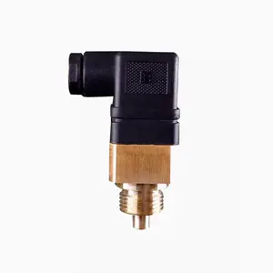 Taidacent NC NO G1/2 Threaded Copper Steel Stainless Head Temperature Switch Bimetallic Oil Water Temperature Thermostat Switch