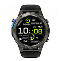 Jam Tangan Pintar Olahraga GPS Anti Air 5ATM Grosir, Panggilan SOS BT, Android, Baterai 500mAh Tahan Lama