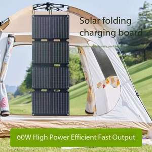 Высокоэффективная портативная наружная Водонепроницаемая ETFE 60W-80W renogy складная солнечная панель для кемпинга - Product Image 3