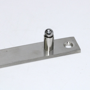 Charnière pivotante en acier inoxydable, pivotant à 360 degrés, réglable en haut et en bas, pour portes en bois, en verre ou en alliage - Product Image 1