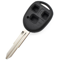 Carcasa Mejorada para Llave Remota de 3 Botones, Cubierta para Llave TOY41R, Protector de Llave de Coche