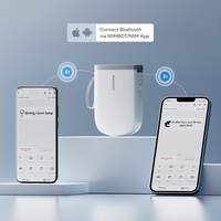 Niimbot-impresora portátil de etiquetas adhesivas D11, máquina de etiquetas personalizadas con código de barras
