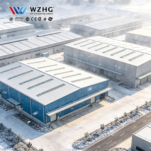 Entrepôt industriel préfabriqué en acier Q355B, durable et isolé, pour la distribution et la logistique - Product Image 1