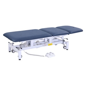 Mesa de tratamiento eléctrica Hi-Lo, elevador de cama Babath, mesa de masaje, camilla, examen de Cardiología, sofá, muebles de osteopatía - Product Image 5