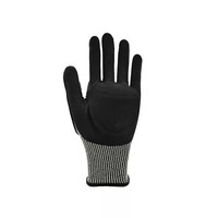 Gants de travail résistants aux coupures et imperméables, protection HPPE, résistants aux couteaux, résistants aux déchirures, résistants aux perforations, antidérapants, 26 cm, sans latex