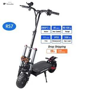 ShowMe 2023 più nuovo design 2800w 2 motore velocità massima 90 km/h magazzino ue e-scooter scooter elettrici a due ruote per adulti