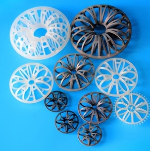 Anillo Roseta de Plástico de 51mm con Alta Transferencia de Masa, Embalaje Aleatorio Duradero para Biofiltro de Tratamiento de Aguas Residuales - Product Image 3