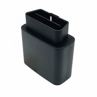 Carcasa de PVC AOTAI BLACK 12V 16P OBDII, Conector OBD, Cubierta OBD2 para Herramienta de Diagnóstico, Lector de Códigos, Modelo de Rastreo GPS