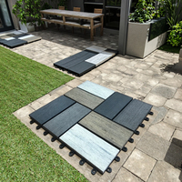 Terrasse en WPC personnalisée multi-tailles, imperméable et anti-moisissure, pour l'intimité du jardin et respectueuse de l'environnement