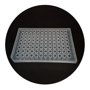 แผ่นไมโครเพลทแผ่น PCR ขนาดต่ำขนาด0.1มล. หรือ0.2มล. แบบสากล