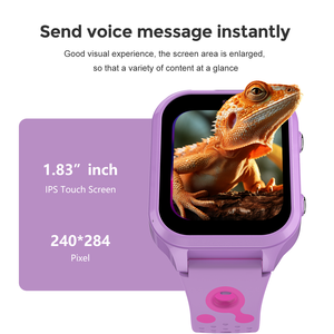 Kids Smartwatch 2.01 inch IPS Touch Display GPS <span class=keywords><strong>SIM</strong></span> <span class=keywords><strong>Card</strong></span> IOS/Android Compatible Waterproof Children Square Alloy Smartwatch LT52 - Product Image 4