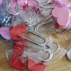 <span class=keywords><strong>Cadenas</strong></span> décoratif en forme de coeur d'amour à longue manille <span class=keywords><strong>sans</strong></span> clé - Product Image 6