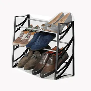 Uma grande variedade de modelos de mini rack de sapatos caseiros