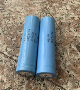 <span class=keywords><strong>Condensadores</strong></span> electrolíticos de aluminio Nueva cabeza de cerámica Moroli 6800UF 35V Condensador Moroli Volumen 25*90MM - Product Image 1