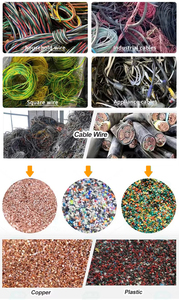 Venta Directa de Fábrica, Mini Granuladora de Cobre para Cables de Pequeña Capacidad, Máquina Peladora de Cables, Máquina de Reciclaje de Cables Usados - Product Image 6