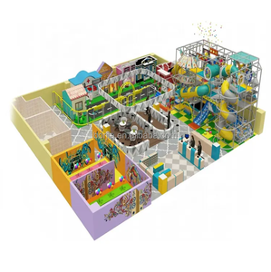 Equipo de Juegos Interior para Niños con Doble Tobogán y Juego Interactivo, Certificado CE, Seguro y Duradero para Uso Escolar - Product Image 5