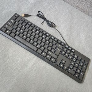 <b>Wired</b> Full Size 104 Keys Membrane <b>Keyboard</b> For Office Business Use - Product Image 1