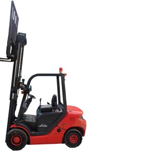 Montacargas Diésel Linde de Alto Rendimiento de 2.5t, Mástil de Dos Etapas, Tracción 4x4, Neumáticos Sólidos/Neumáticos, Usado en Construcción en Alemania - Product Image 1