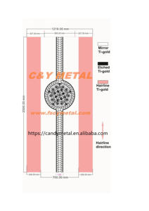 Style de décoration assorti de cabine d'ascenseur de finition mate de personnalisation carrée commerciale de cabine d'ascenseur d'acier inoxydable - Product Image 4